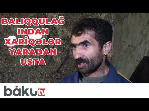 Balıqqulağından xariqələr yaradan ustadan - Reportaj