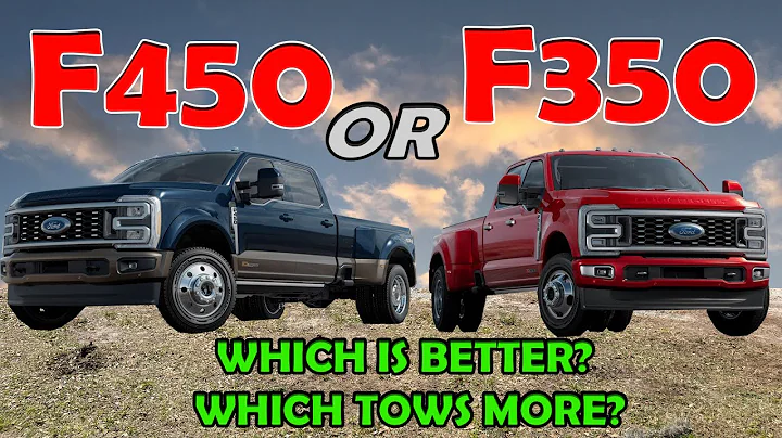 Ford F350 VS. F450 Which is Better?