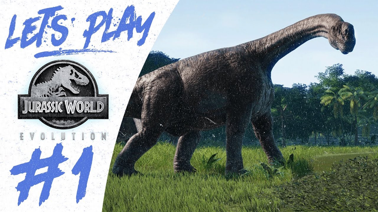Let's Play | Jurassic World Evolution - Part 1 | Live - YouTube