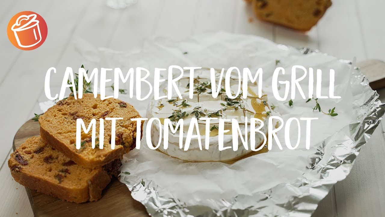 Camembert vom Grill mit Tomatenbrot Rezept: Chochdoch mit Mevion