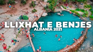 LLIXHAT E BËNJËS - THERMAL BATHS OF BËNJË | 4K DRONE VIDEO, ALBANIA 2021