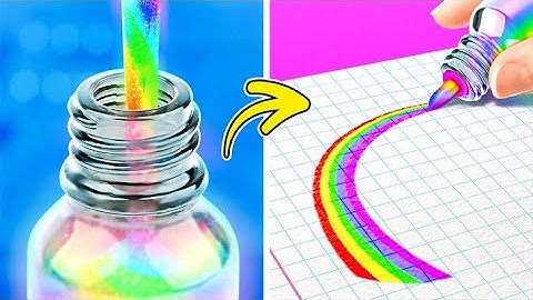 💖 EASY DRAWING HACKS 🎨 No Mess DIY + Funny Artist Adventure 🖌️ | Imagine Playworld