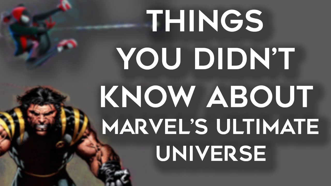 A Brief History of Marvel's Ultimate Line and The Best Single Issue of X-Men Ever?