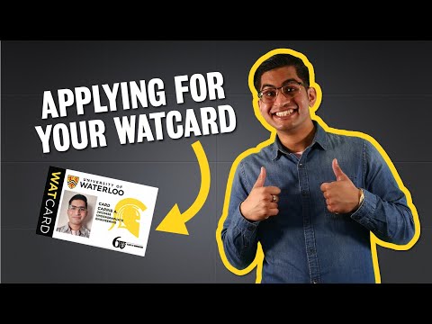 Apply for your WatCard!