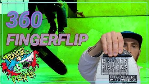 Freestyle Skateboarding Trick Tips: 360 Fingerflip