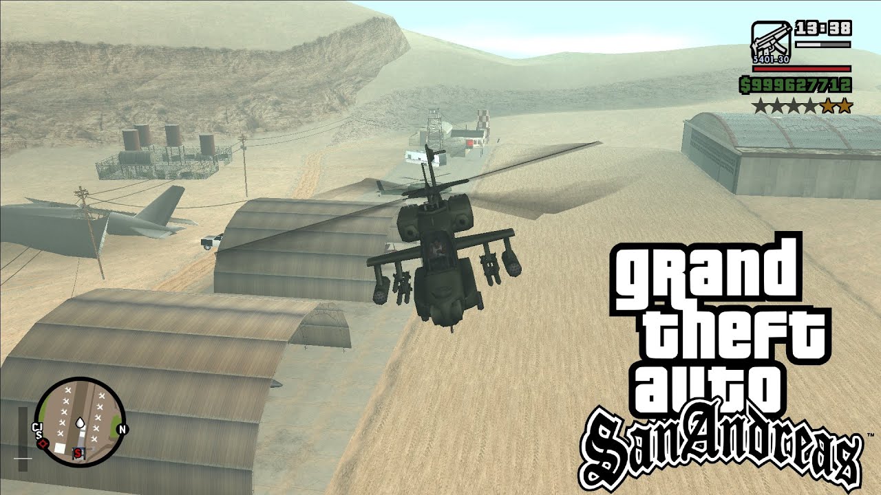 GTA San Andreas - Como PEGAR HELICÓPTERO no COMEÇO do jogo (Mobile, PC,  XBOX, PS2/3/4) 