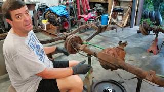 Front and Rear Differential Disassembly  1966 Ford Bronco Restoration Project