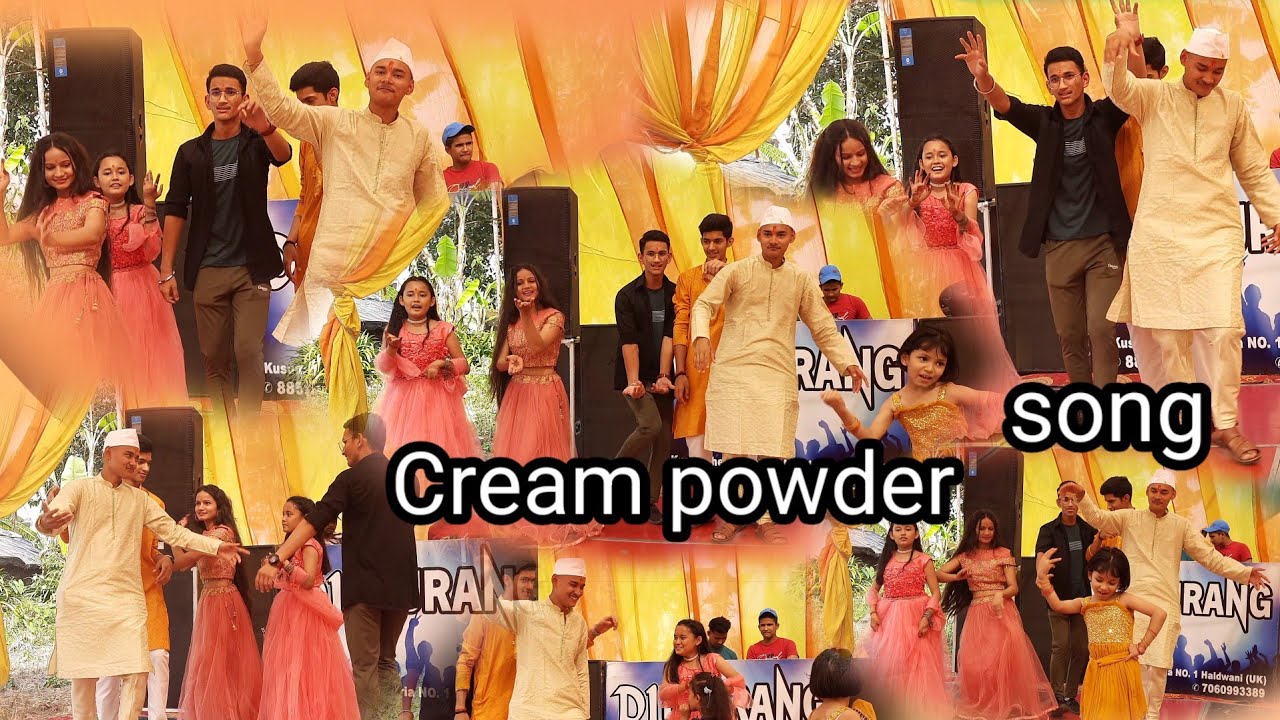 Cream powder kumaoni Dance dhamaka dance YouTube
