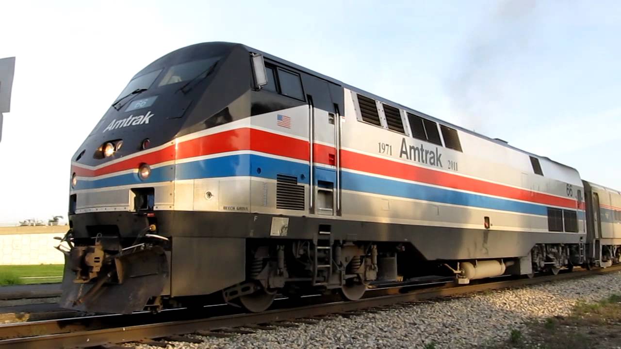 Amtrak 40th Anniversary Heritage 66 in HD!!! (05/29/2011