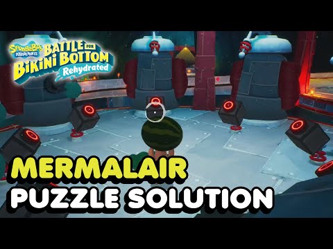 Mermalair Puzzle Solution In Spongebob Squarepants: Battle For Bikini Bottom Rehydrated [PS4]