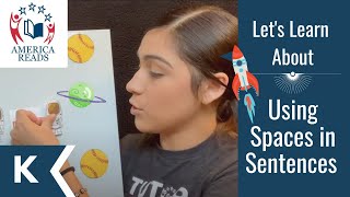 Kindergarten Using Spaces in Sentences | Arizona Academic Standard K.RF.1e