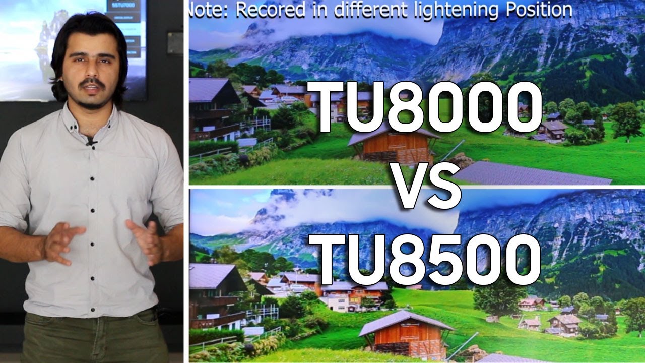 Samsung TU8000 V TU8500 Comparison - Premium UHD TV - No Need to be