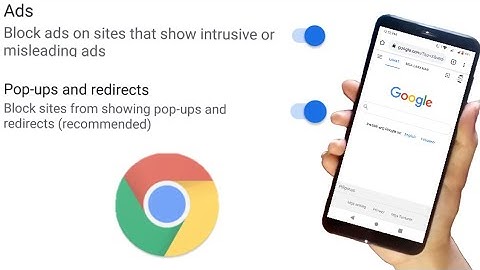 Block ads on sites that show intrusive or misleading ads | Block sites showing pop-ups and redirects