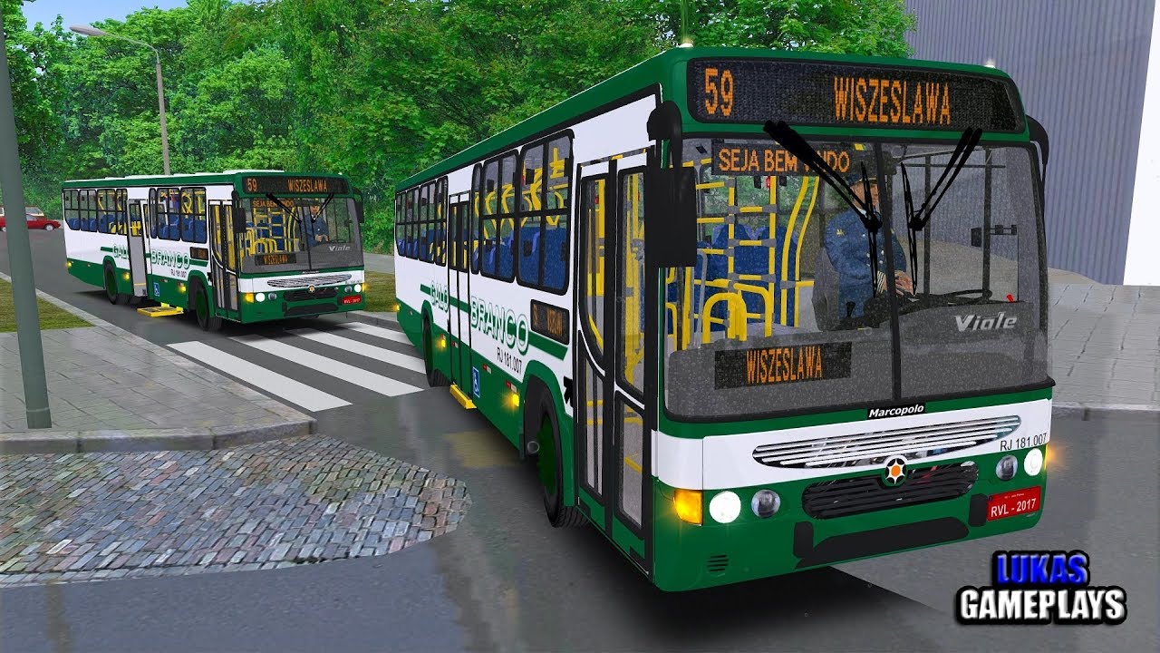 🔴[OMSI 2] Marcopolo Viale OF-1722M +G27 - Mapa Projekt Szczecin L59