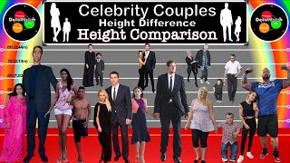 Height Comparison | Celebrity Couples with Huge Height Differences