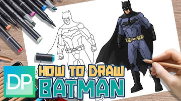 [DRAWPEDIA] HOW TO DRAW BATMAN - STEP BY STEP DRAWING TUTORIAL