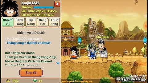 Ngọc Rồng Online làm nv dhvt sv3