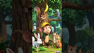 🐵 Milo Lost His Banana! 😂🍌 | Funny Animal Story for Kids #kidsentertainment #littleanimalworld