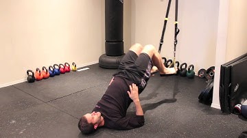 TRX Hip Extension Leg Curl