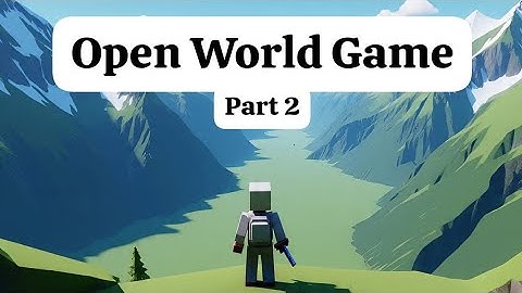 Godot 4.3 Visual Scripting Open World Game Tutorial -  Pt 2