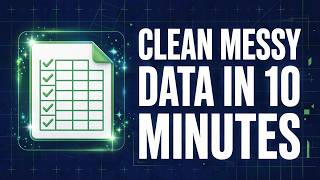 ChatGPT for Excel: Clean Messy Data in 10 Minutes (Beginner Tutorial)