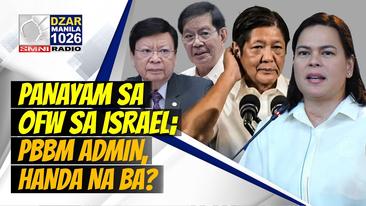 MakiAlam: Panayam sa OFW sa Israel; PBBM admin, handa na ba sa IMPACT ng gulo sa Middle East?