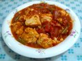 チャレンジクッキング⑫お安くボリューム！焼き豆腐のトマト煮【料理番組】【めがねこタイム第46回放送より】