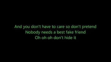 James Bay - Best Fake Smile (Lyrics)
