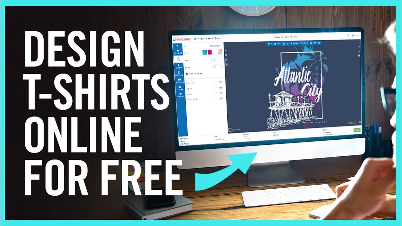 Free Online T-Shirt Designer | Easy View Online Designer - Youtube