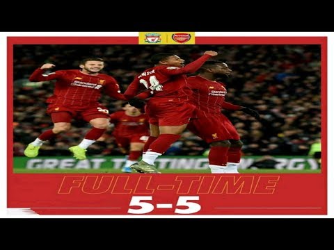 Hasil Carabao Cup Tadi malam | Highlights LFC v ARS | Hasil Bola Tadi Malam