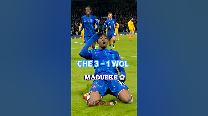 CHELSEA 3-1 WOLVES: Noni Madueke scores against Wolves! 🔵🐺 #CFC #ChelseaFC #PremierLeague #shorts