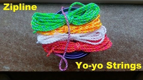 Zipline Yo-yo Strings - Unboxing and Review