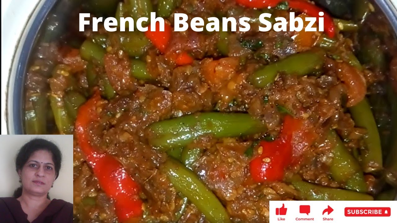French Beans Sabzi Recipe / Green Beans Ki Sukhi Sabzi ( Healthy and