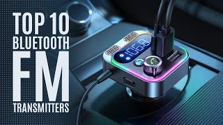 Top 10: Best Bluetooth FM Transmitters in 2023 / Wireless FM Radio Car Kit, Bluetooth Car Adapter