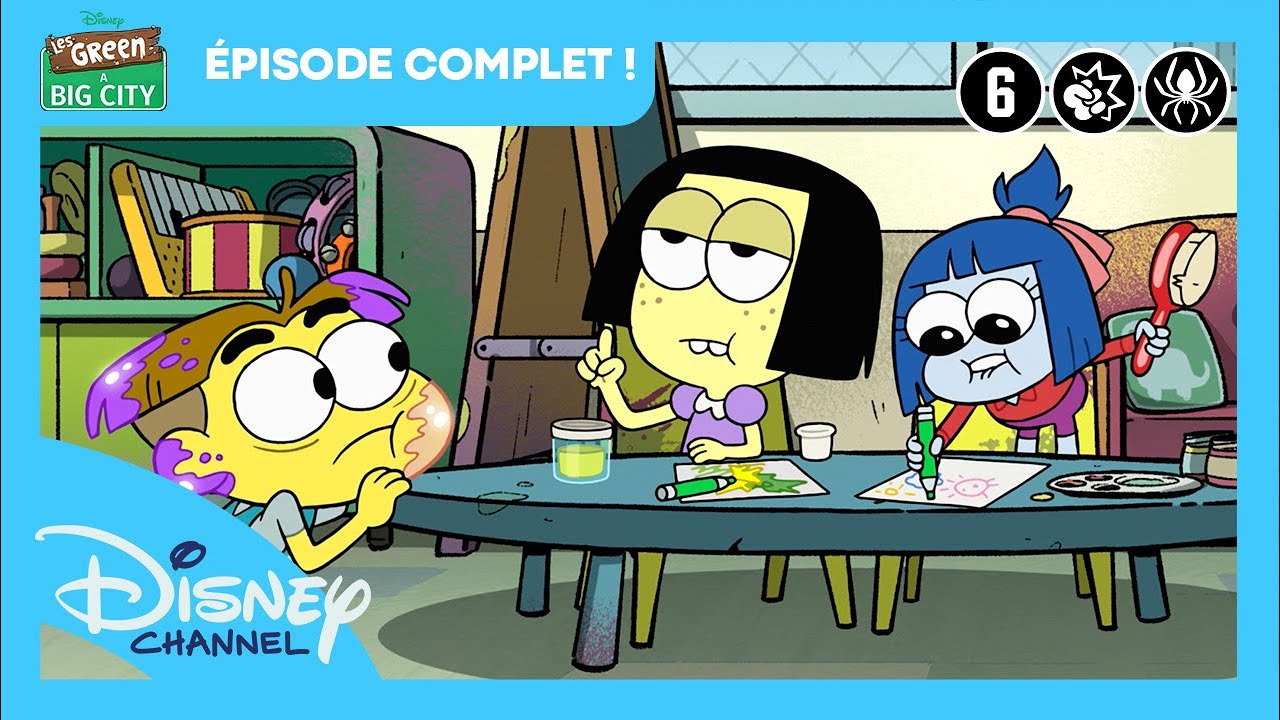 Les Green à Big City | Grand Ami | Épisode Entier | Disney Channel Belgique