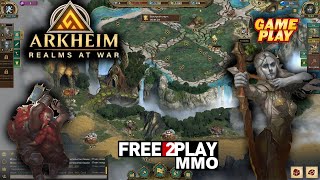 Arkheim - Realms at War ★ Gameplay RU ★ PC Steam [ Free to Play ] MMO fantasy Strategy game 2022 screenshot 1