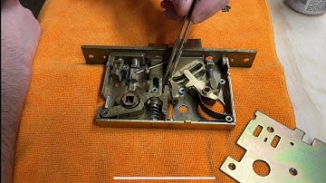 I Fix My Front Door Emtek Mortise Lock!