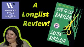 How to Say Babylon by Safiya Sinclair-A 2024 Womens Prize for Non-Fiction Book Review
Here is my first reviewed title for the inaugural 2024 Womens Prize for Non-Fiction and we kick things off with a banger!!!! Let me know your thoughts!
If you enjoyed this video, please like and subscribe!
#bookchannel #bookish #bookreview #books #bookstagram #booktube #bookrecommendations #bookishthoughts #readersofyoutube #readinggoals #2024womensprizefornonfiction How to Say Babylon by Safiya Sinclair-A 2024 Womens Prize for Non-Fiction Book Review