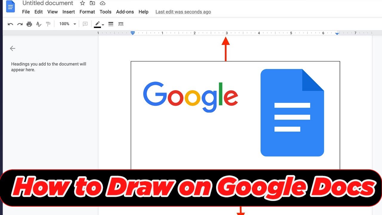 [GUIDE] How to Draw on Google Docs (100% Working) - YouTube