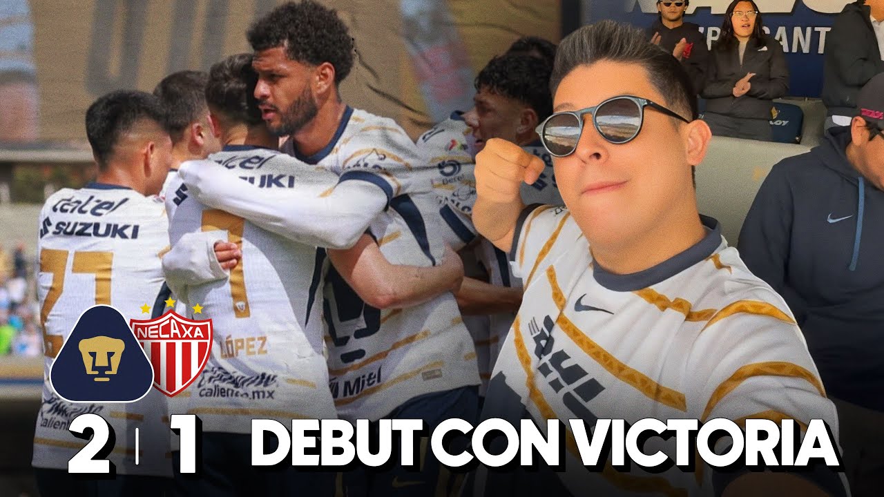 ¡VICTORIA EN CASA! Pumas arranca el Clausura 2025 con triunfo 2-1 sobre ...