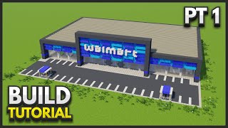 How To Build A WALMART in Minecraft! (Part 1)