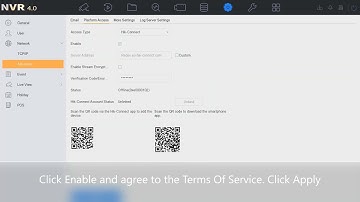 Enabling HikConnect on The Local GUI