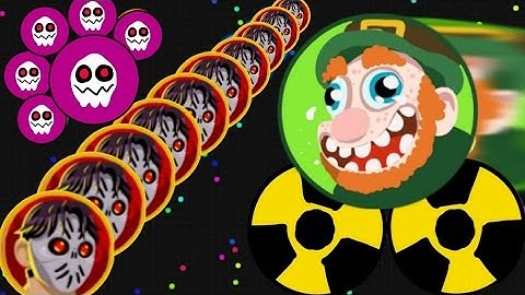 Agar.io 2 same size popsplits in 5 seconds ?!!