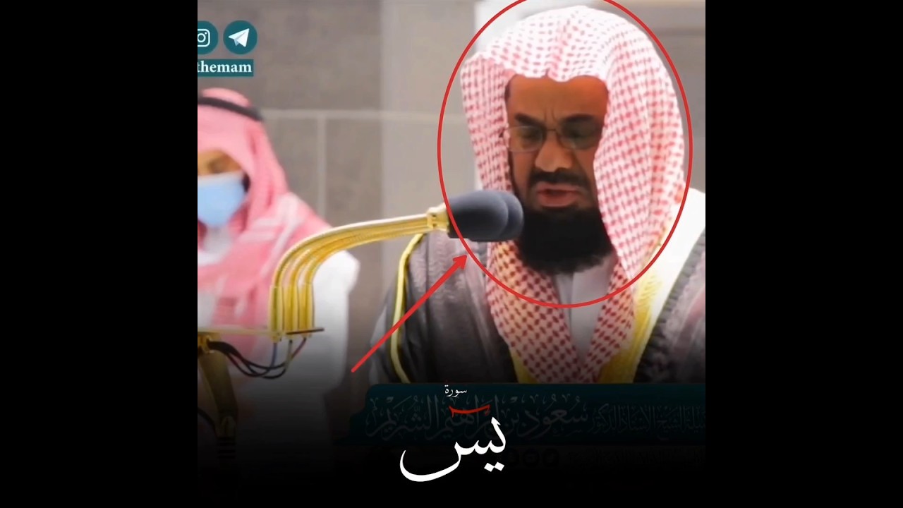 ﴿وَجَاءَ مِنْ أَقْصَى الْمَدِينَةِ رَجُلٌ يَسْعَى﴾ تلاوة مليئة بالخشوع والطمأنية ~ الشيخ سعود الشريم