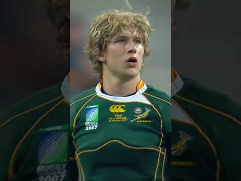 François Steyn The Youngest Player To Win A Rugby World Cup RWC2007 