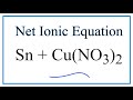 Net Ionic Equations and Spectator Ions