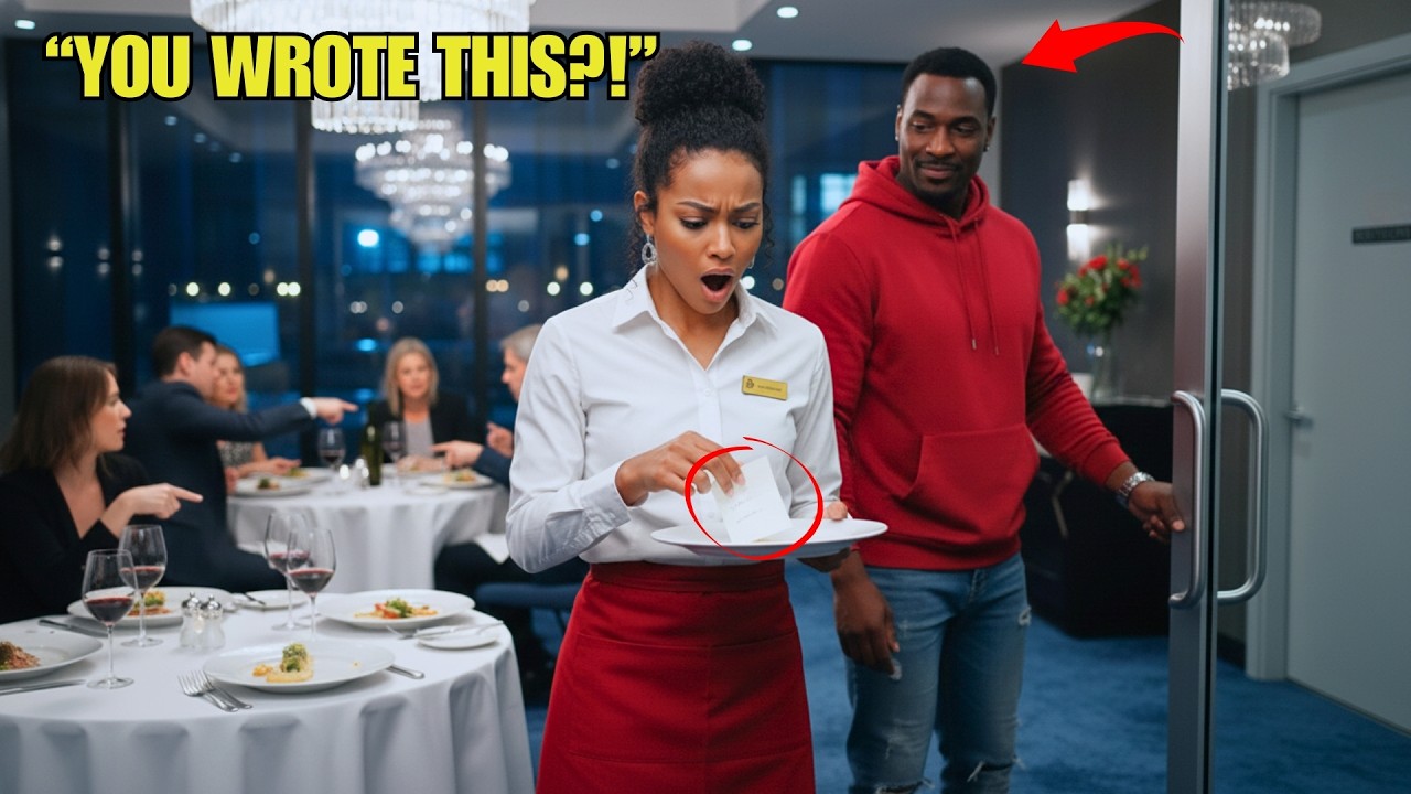 Billionaire CEO Left a $0 Tip — The Note Under the Plate Left the Black Waitress FrozenSection