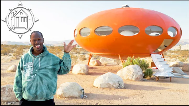 Futuro Home Tour | His Tiny House looks like a UFO...