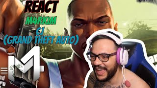 REACT | O ANCESTRAL - CJ (Grand Theft Auto) - San Andreas | M4rkim