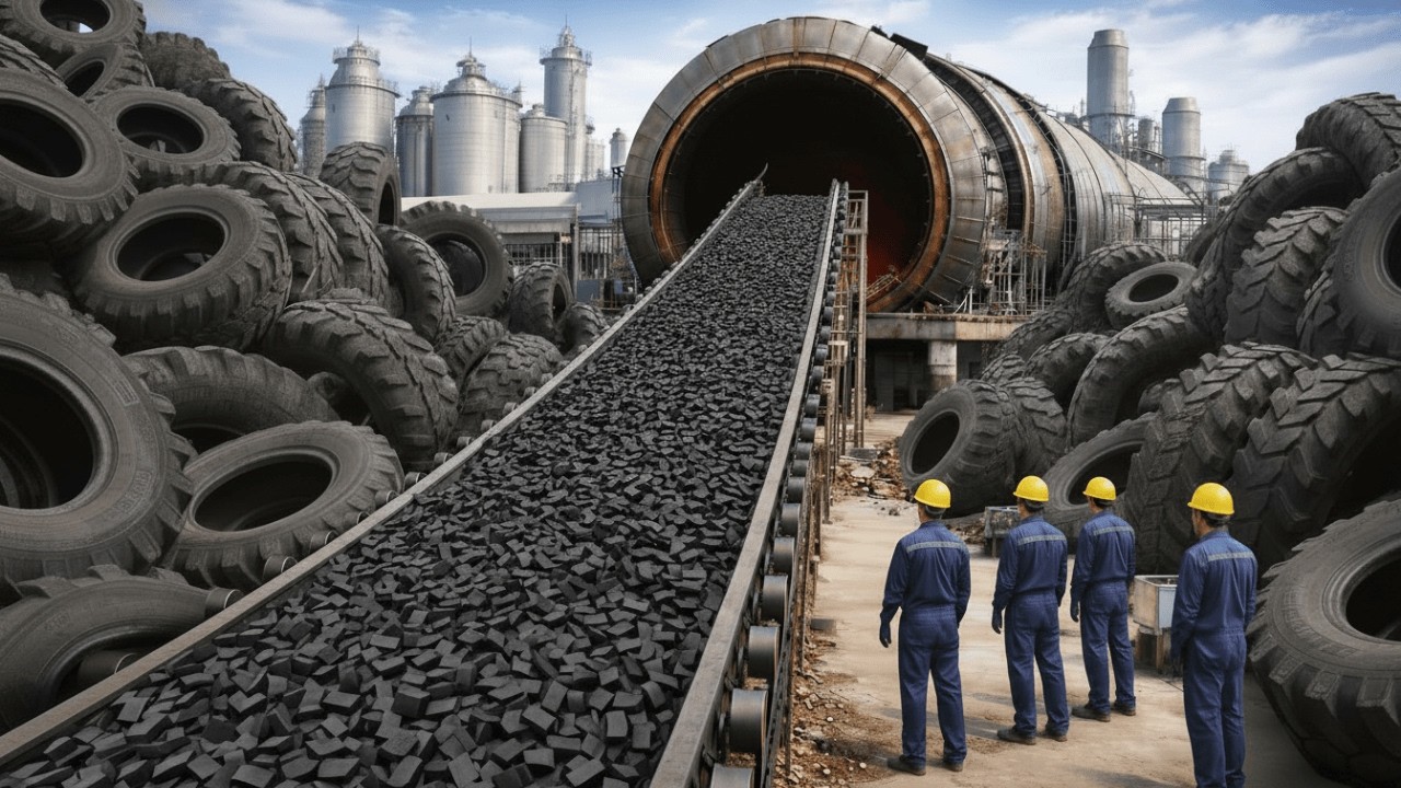 Inside the Hi-Tech Recycling Plant: How Millions of Old Tires Are Recycled Into Rubber |Full Process